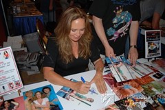 signing photo