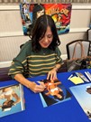 Catherine Bell signing proof