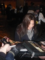 signing photo