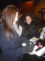 signing photo