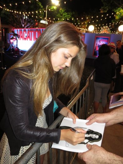 Catherine Missal autograph