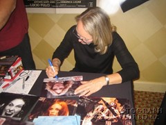 signing photo