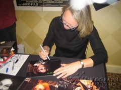 signing photo
