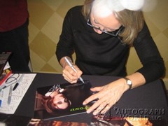 signing photo