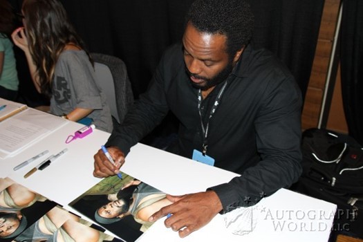 Chad L. Coleman autograph
