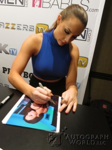 Chanel Preston autograph