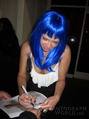 signing photo