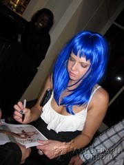 signing photo