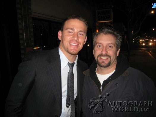 Channing Tatum autograph