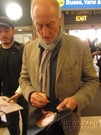 Charles Dance signing proof