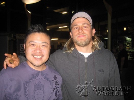 Charlie Hunnam autograph