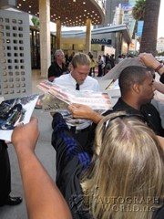 signing photo