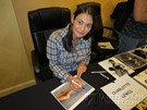 Charlotte Lewis signing proof