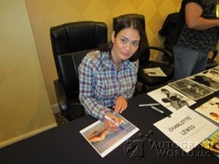 signing photo