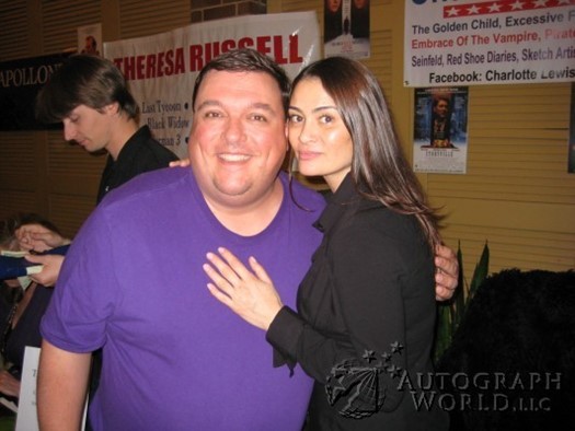 Charlotte Lewis autograph