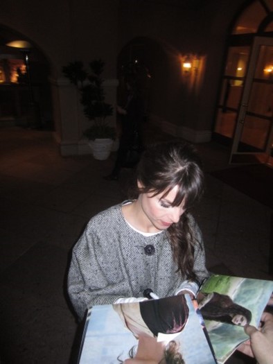 Charlotte Riley autograph