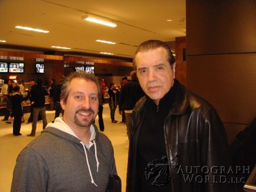 Chazz Palminteri autograph