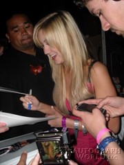 signing photo