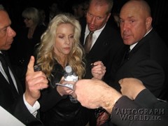 signing photo