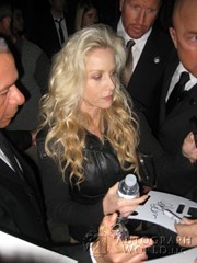 signing photo