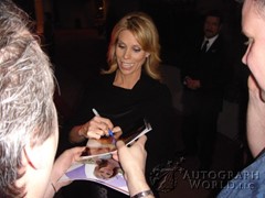 signing photo