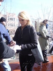 signing photo