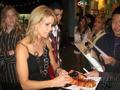 signing photo