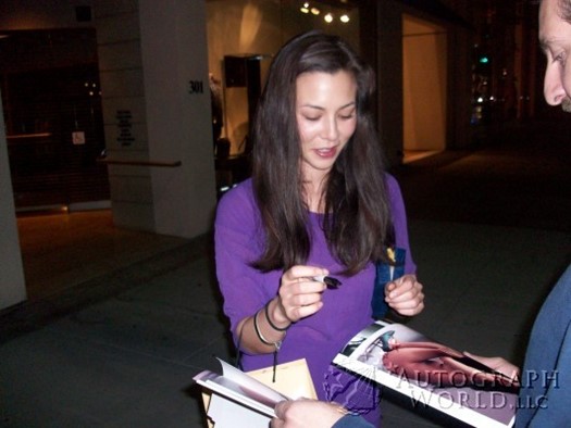 China Chow autograph