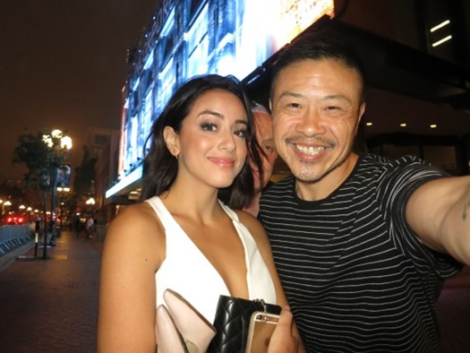 Chloe Bennet autograph