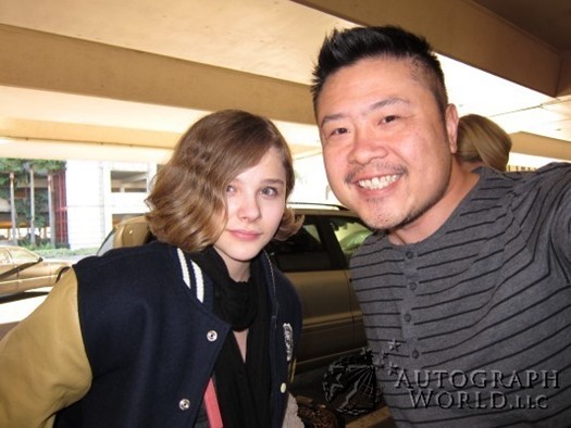 Chloe Moretz autograph