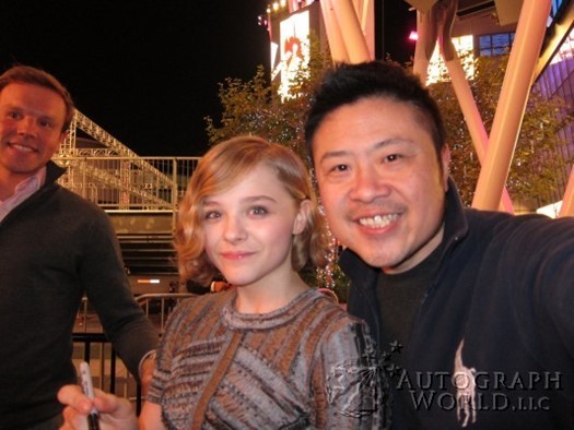 Chloe Moretz autograph