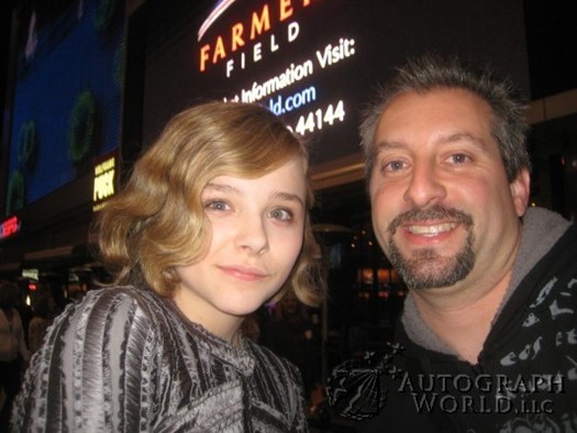 Chloe Moretz autograph