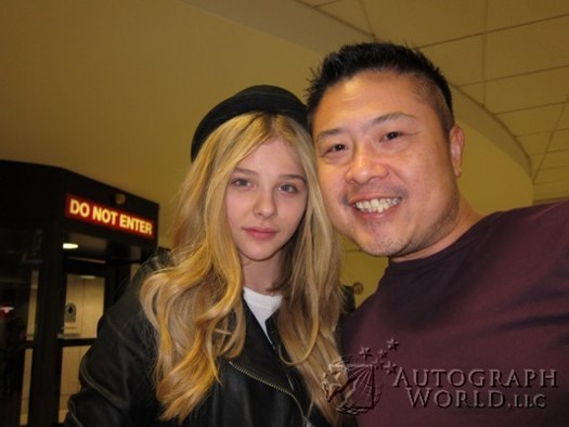 Chloe Moretz autograph