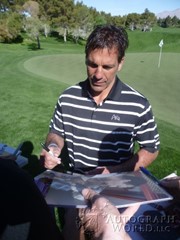signing photo