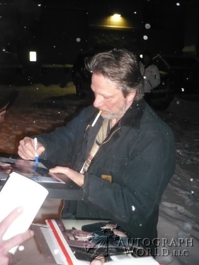 Chris Cooper autograph