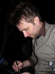 signing photo