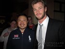 Chris Hemsworth signing proof