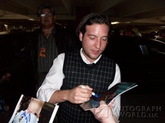 signing photo