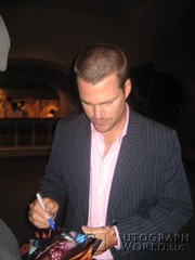 signing photo