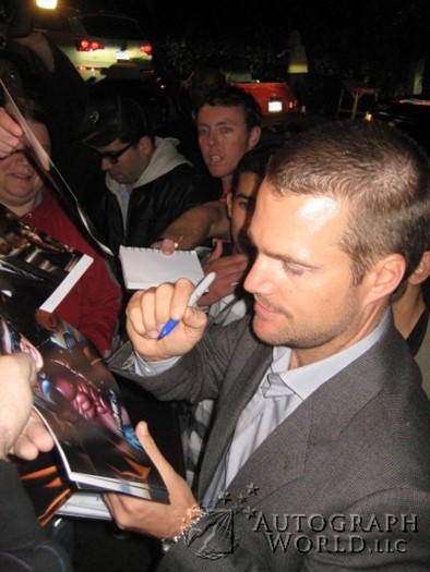 Chris O'Donnell autograph