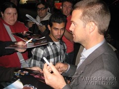 signing photo