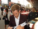 Chris Pine signing proof