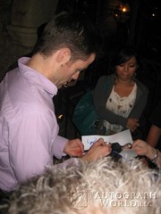 signing photo
