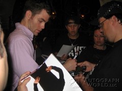 signing photo