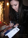 Christa Campbell signing proof