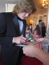Christian Hutcherson signing proof