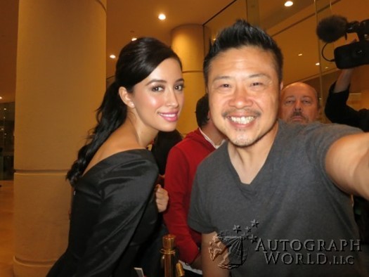 Christian Serratos autograph