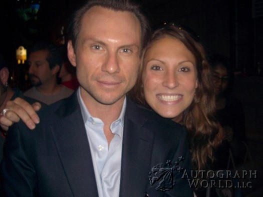 Christian Slater autograph