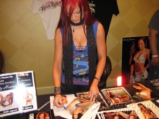 Christie Hemme autograph