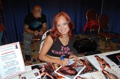 signing photo